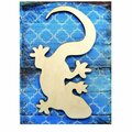 Clean Choice Gecko Art on Board Wall Decor CL2969761